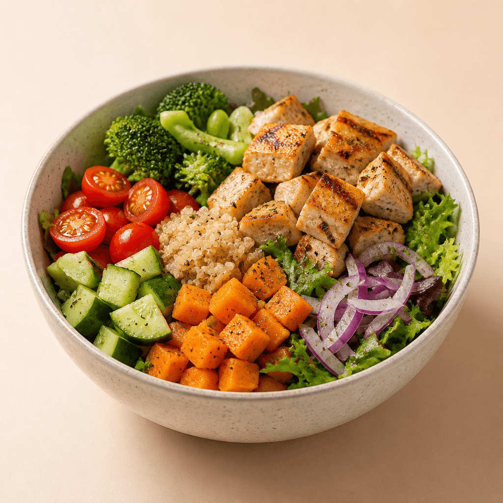 Grilled Chicken Salad Bowl